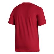 Nebraska Adidas Locker Lines Baseball Fresh Short Sleeve Tee